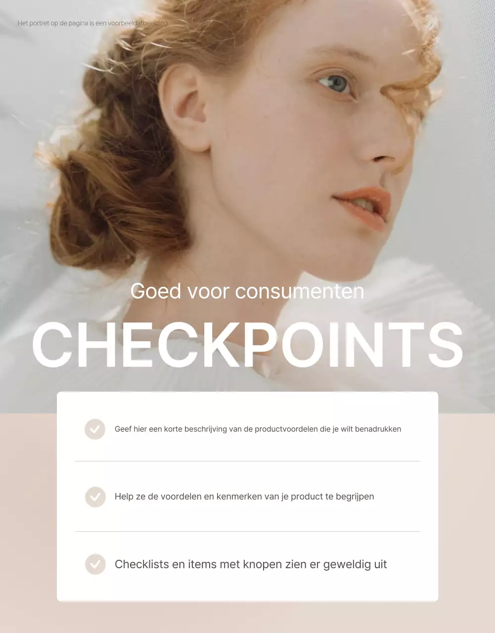 Promoot uw pagina met juwelencheckpoints in bruin en beige