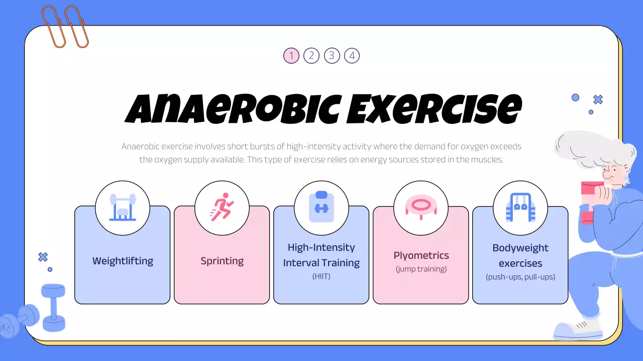 Blue Modern Fitness Guide Presentation