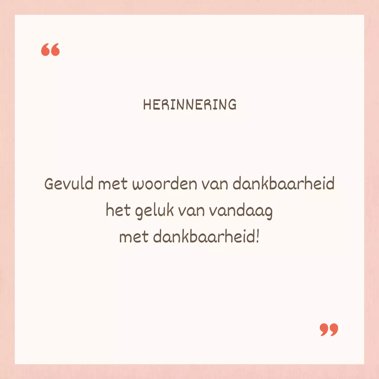 Moderne sentimentele briefpost in rood en roze