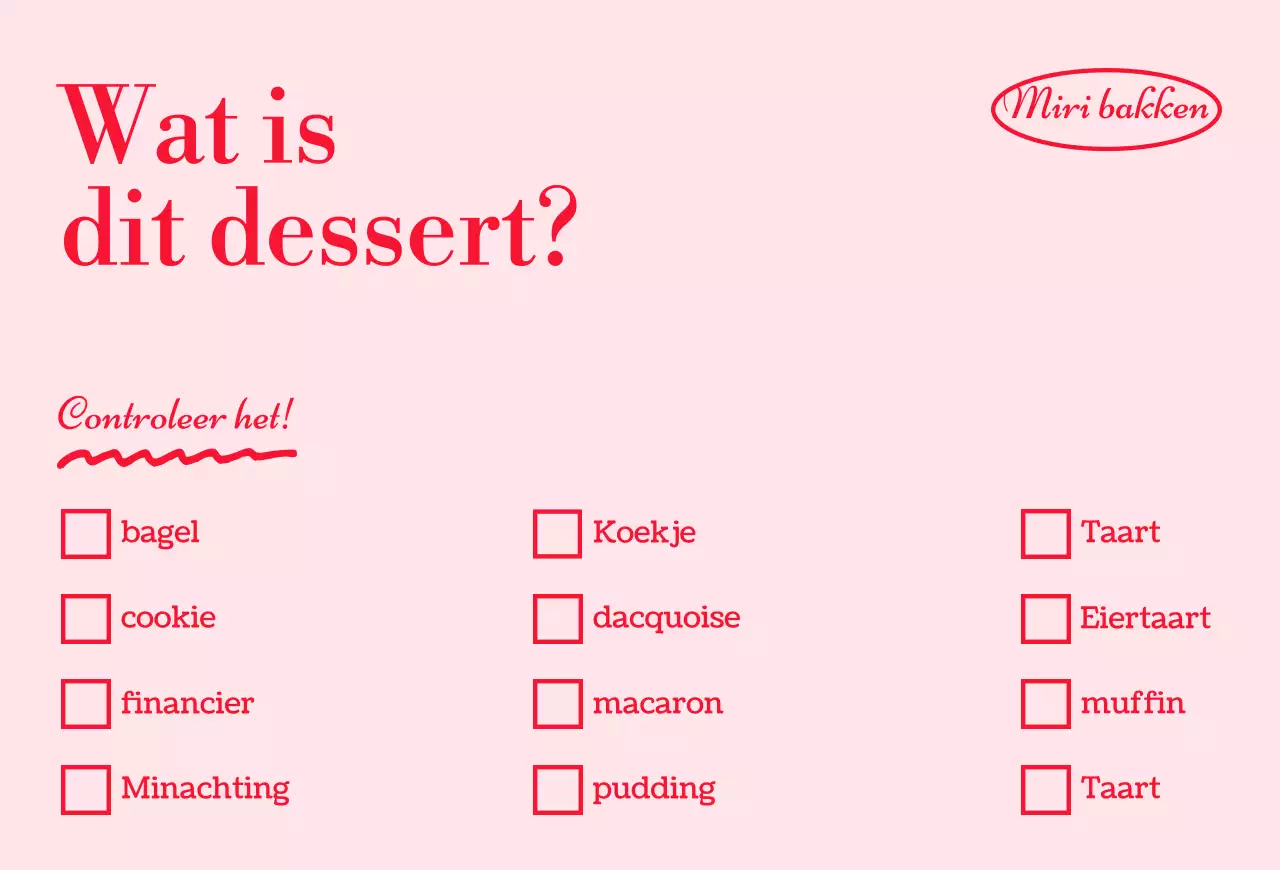 Een gids voor het bewaren van desserts met pastelkleurige achtergronden