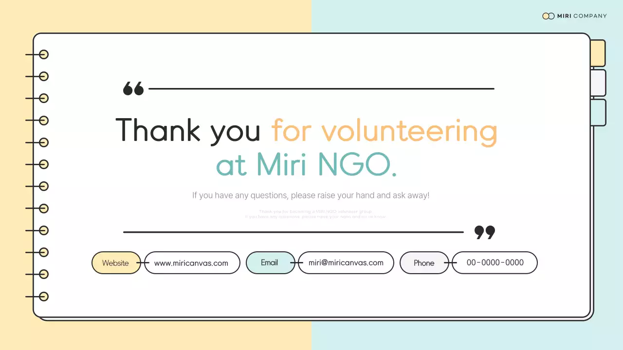 Beige Simple Volunteer Orientation Guide Presentation