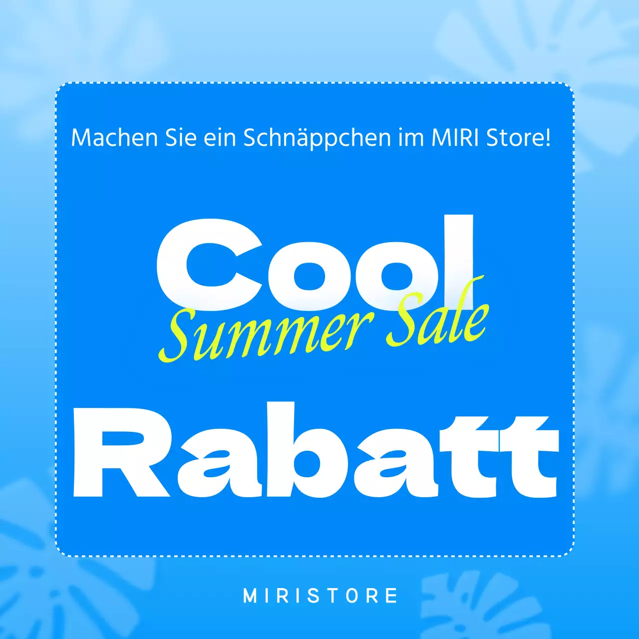 Eine Sammlung von Miniaturansichten von Sommerveranstaltungen mit blauen und rosa Akzenten