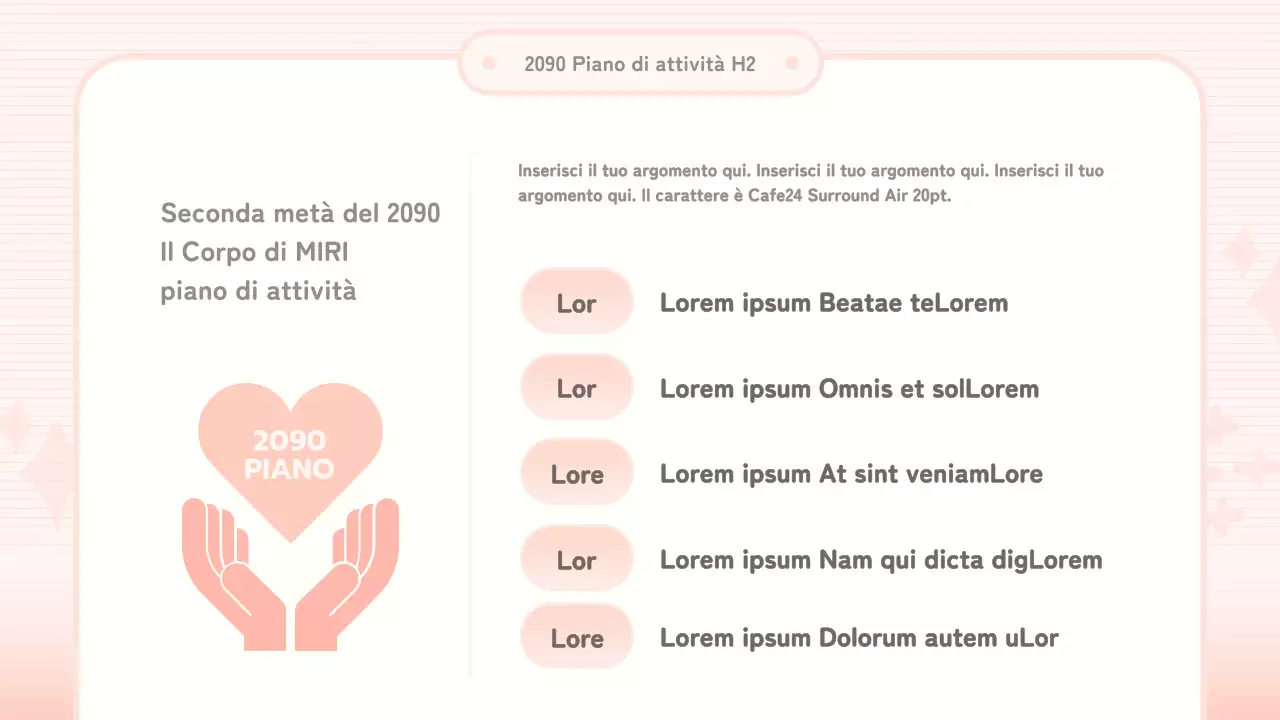 Materiale didattico per i corpi rosa e rossi