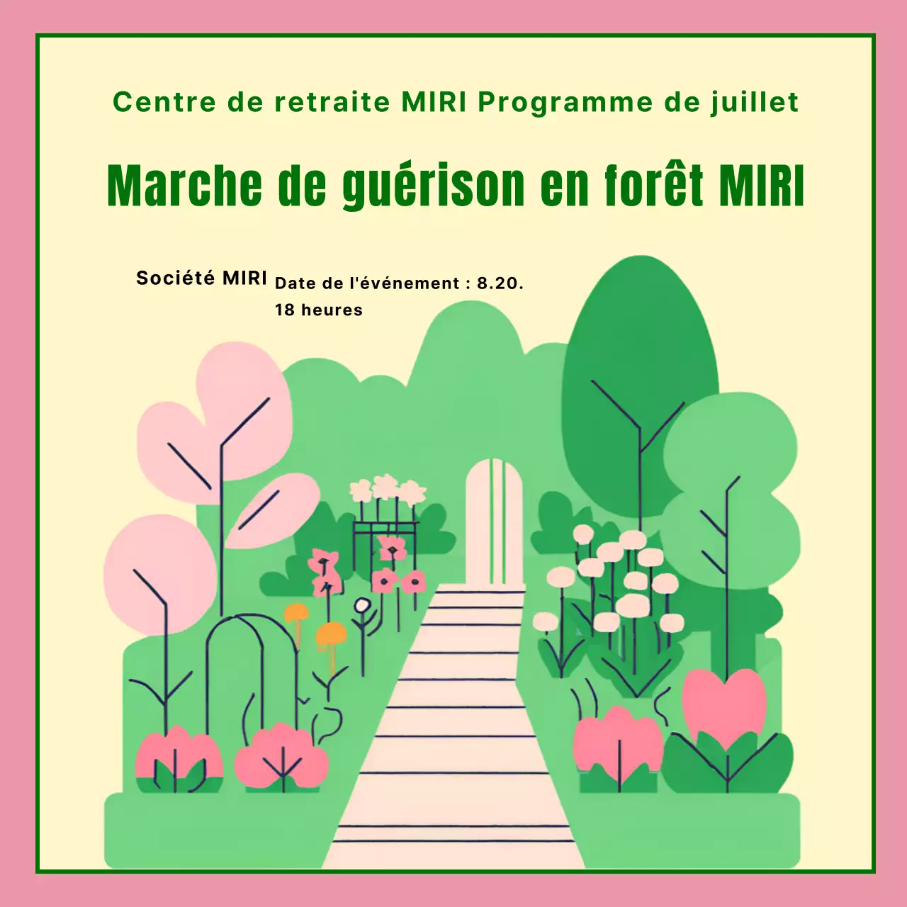 Promouvoir le programme de la Marche rose