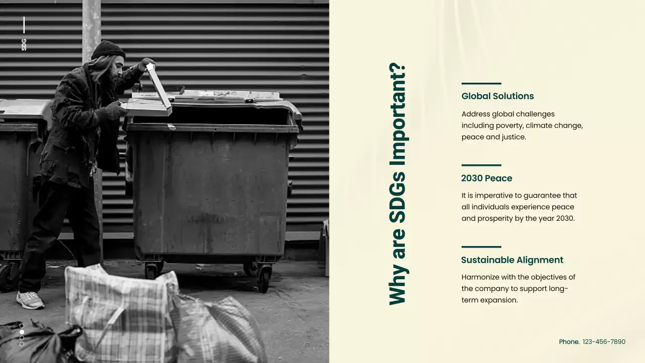 Green Modern Sustainability Presentation