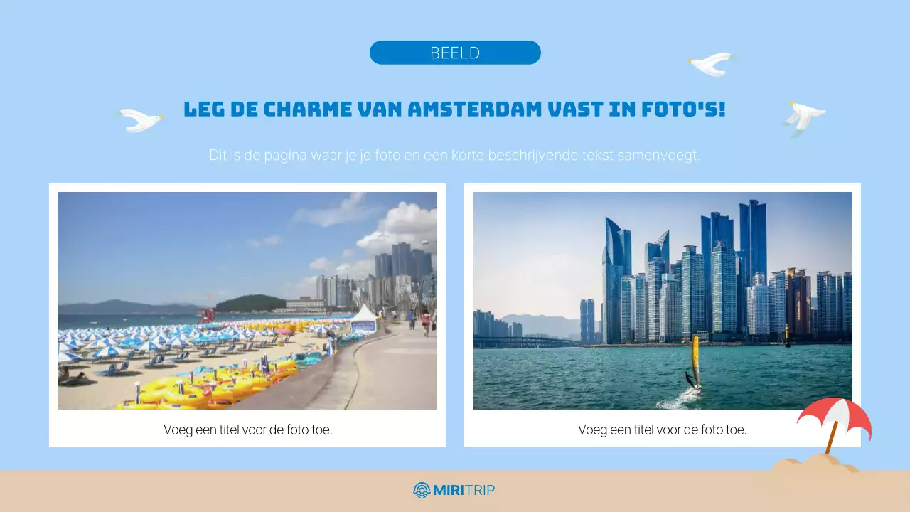 De lichtblauwe en beige wijken van Busan promoten