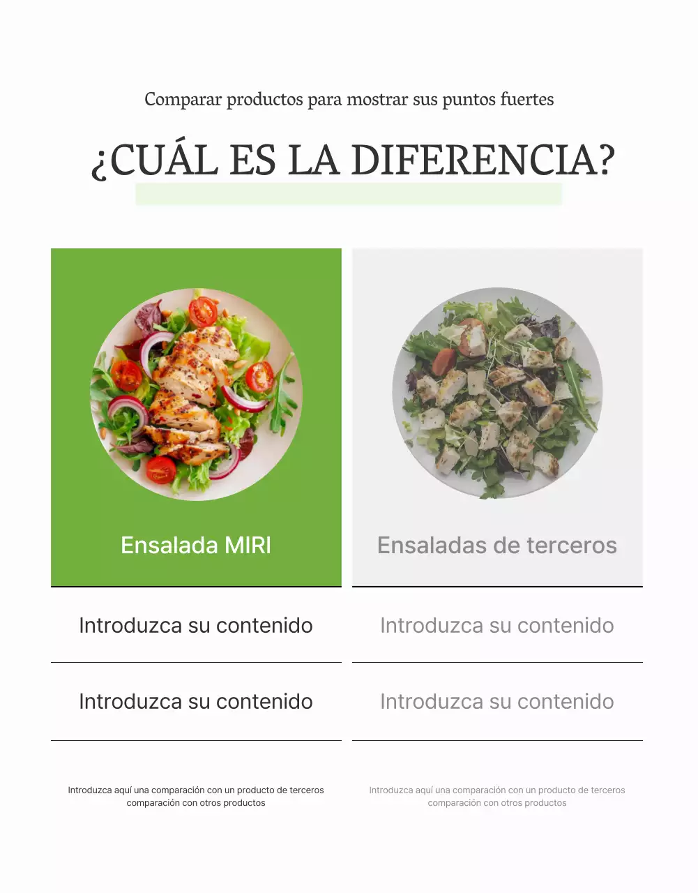 Promover un simple control de ensalada con judías blancas y verdes