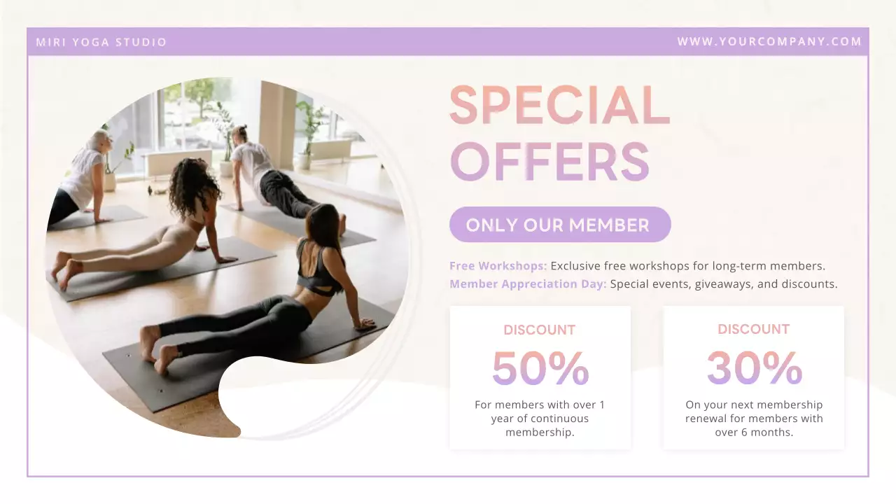 Beige Modern Yoga Promotion Presentation