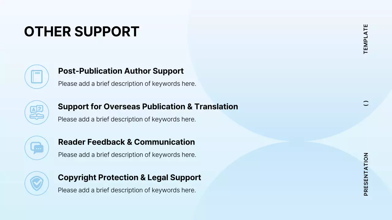 Presentasi Buku Modern Biru