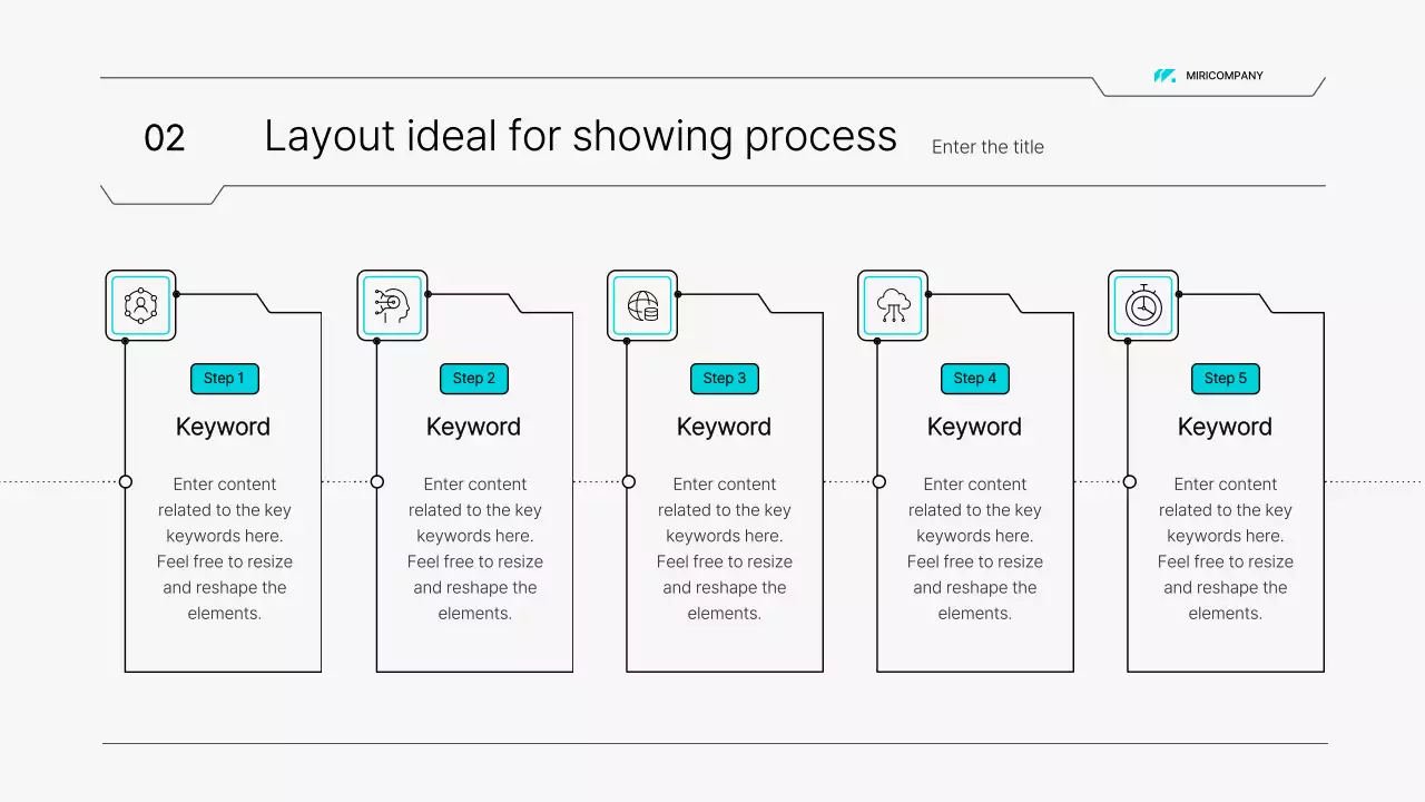 White Modern Electronic Presentation