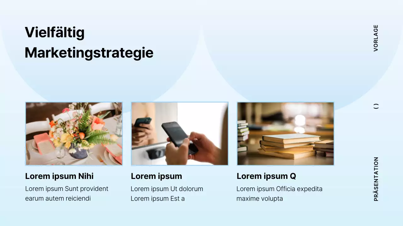 Minimalistischer Buchvorschlag in Hellblau und Minze