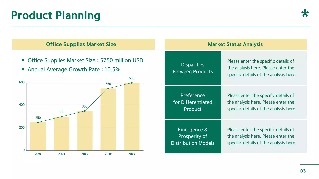 Green Minimal Business Plan Presentation