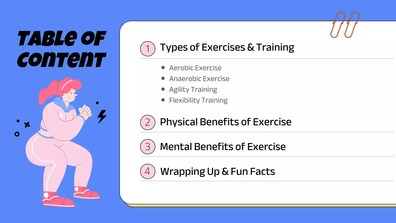 Blue Modern Fitness Guide Presentation