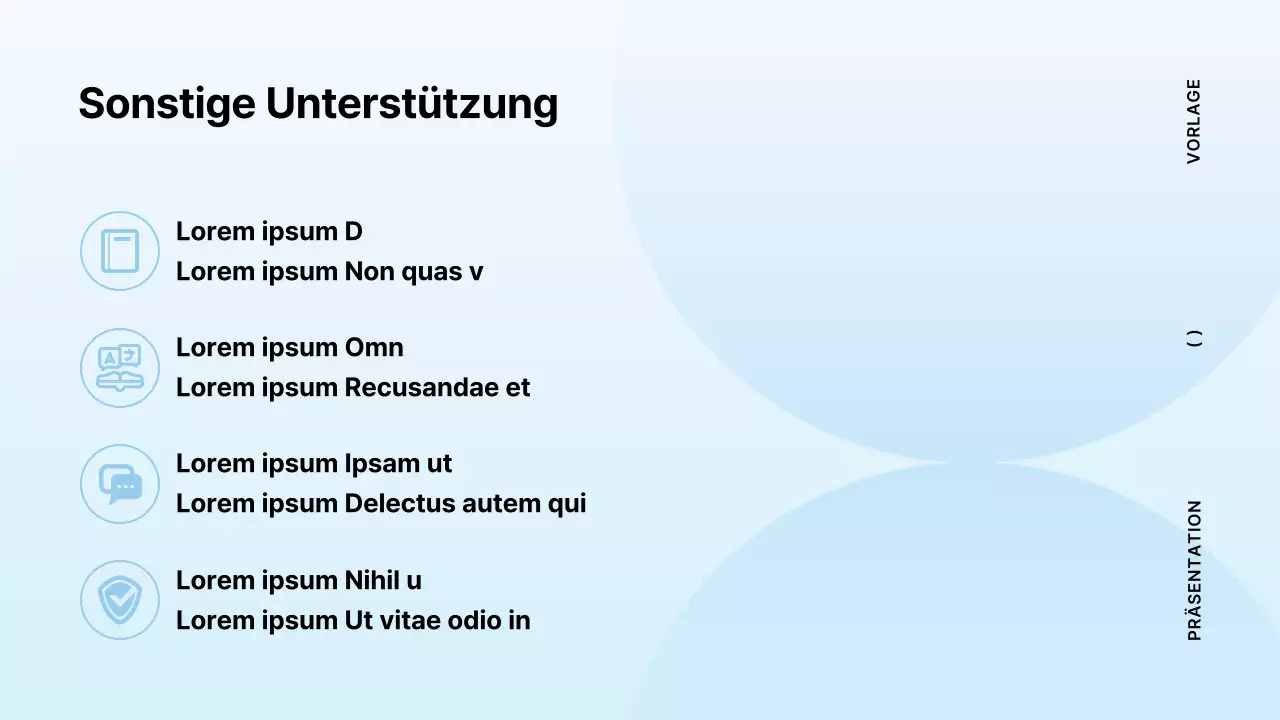 Minimalistischer Buchvorschlag in Hellblau und Minze