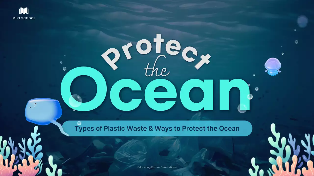 블루 미니멀 오션 가이드 프레젠테이션