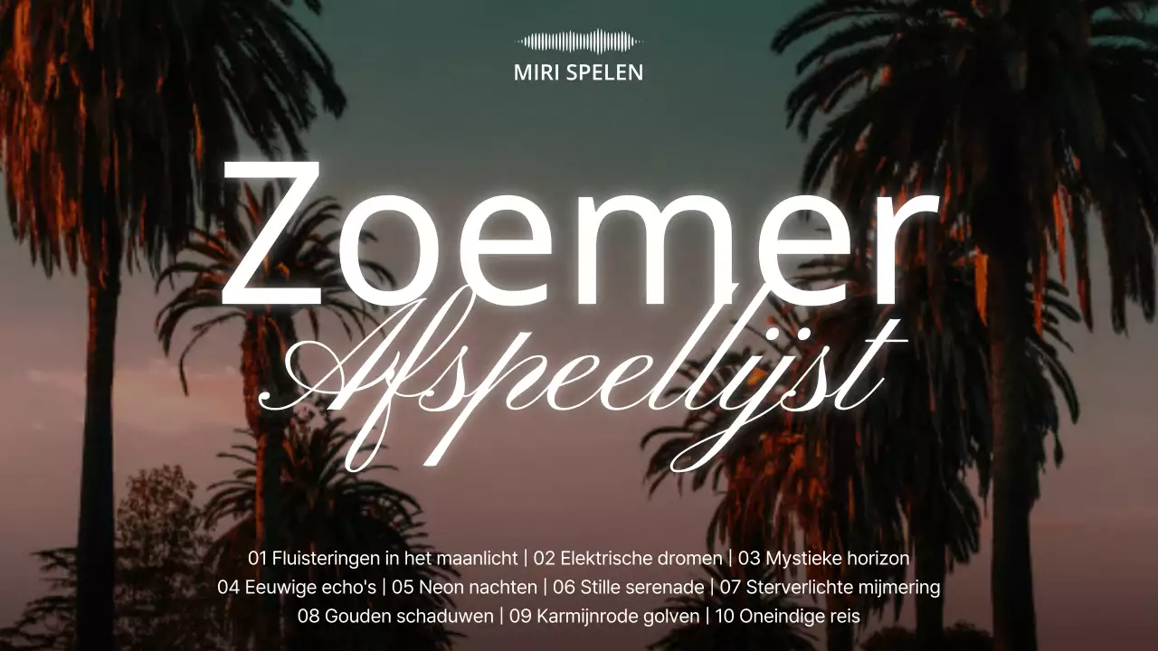 Promoot een on-trend stijlplaylist in oranje en blauw