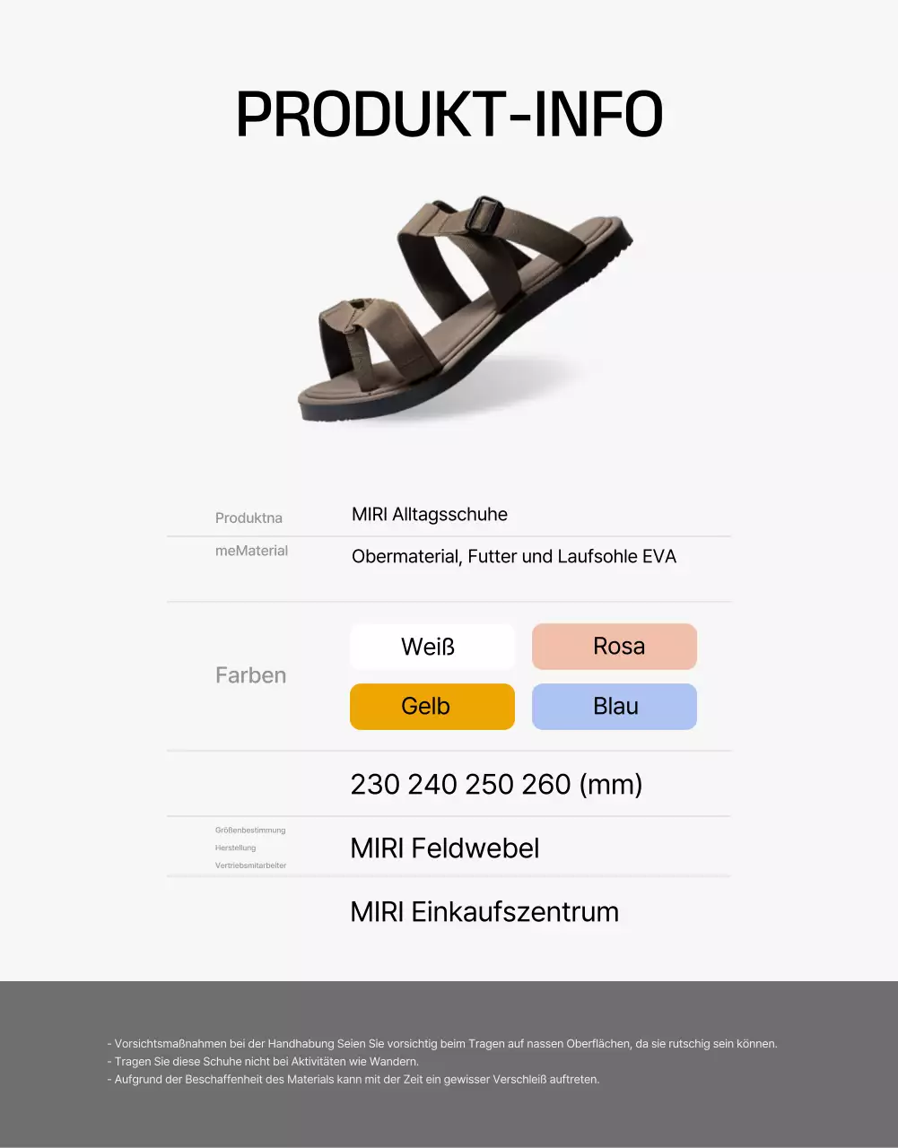 Eine Zusammenstellung einfacher Sommerschuhe in Grün und erschwinglich