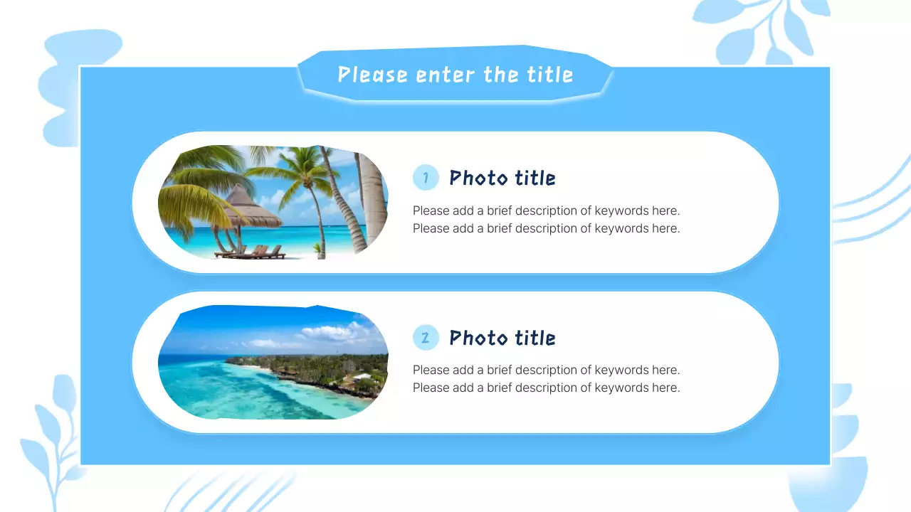 Blue Modern Ocean Presentation