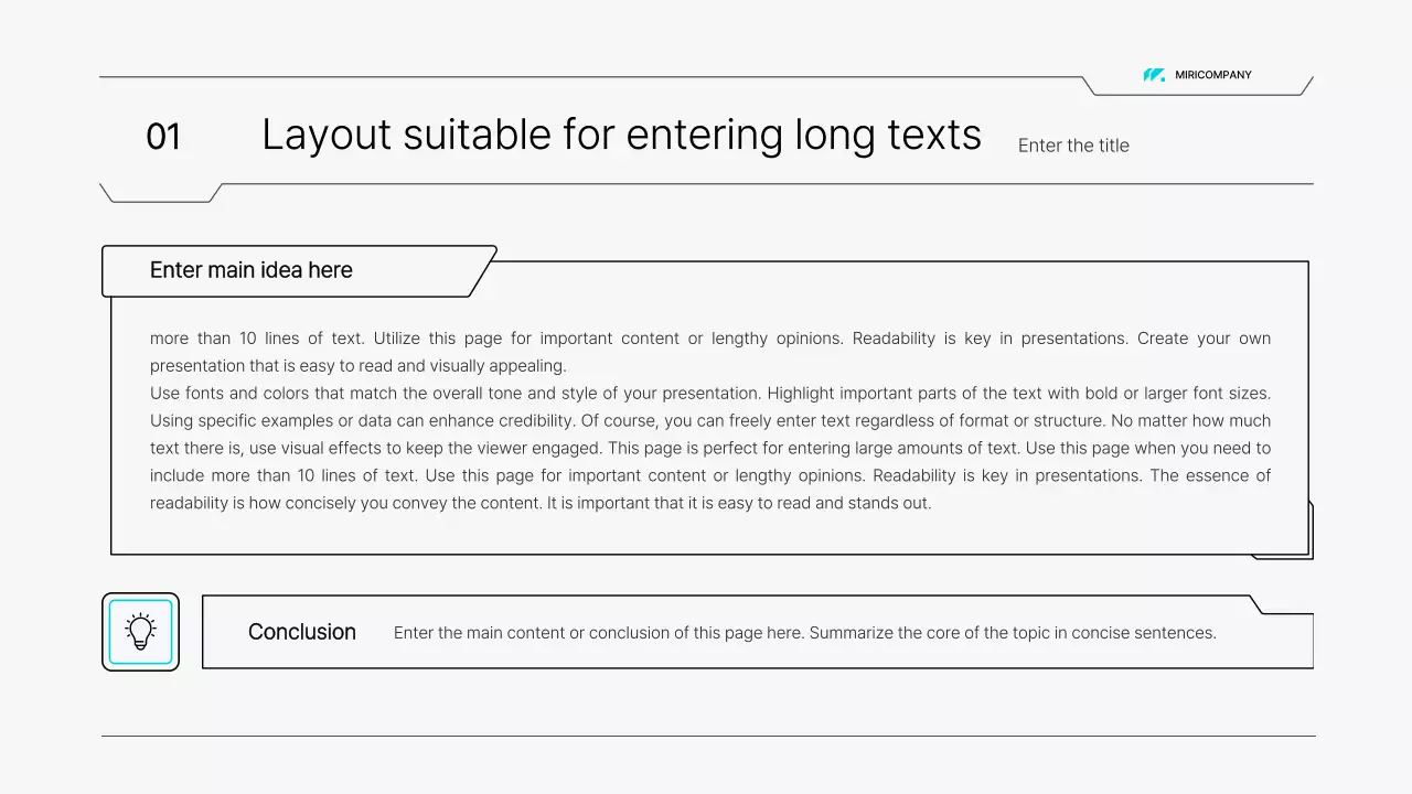 White Modern Electronic Presentation