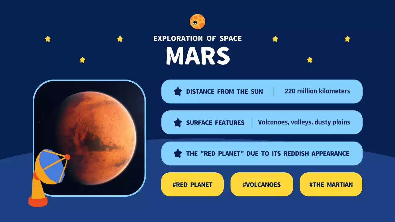 블루 크리에이티브 스페이스 코스 프레젠테이션