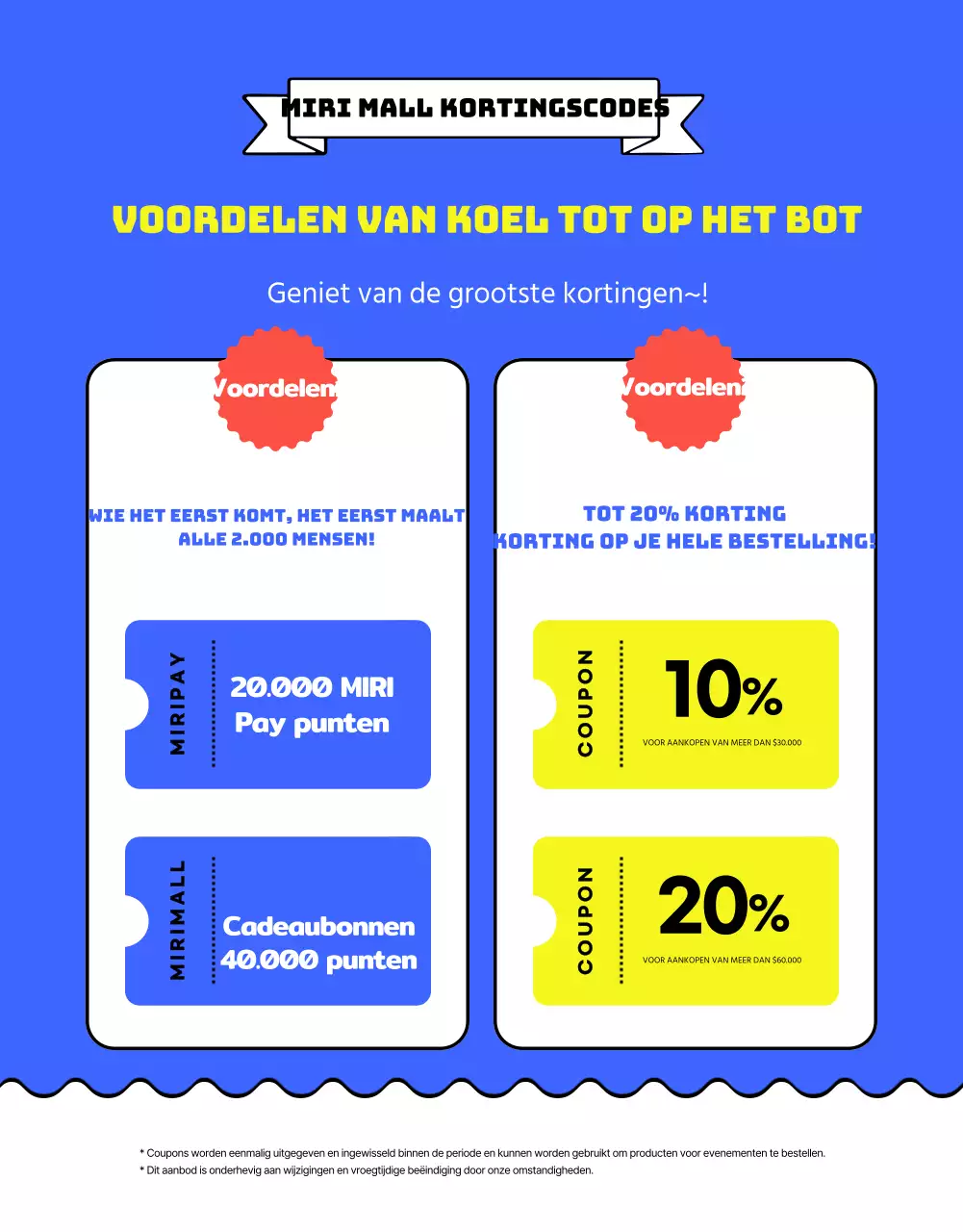 Promoot de verkoop van gele en blauwe zomerartikelen