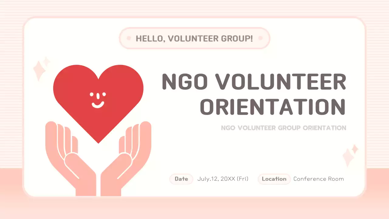 Pink and Red Corps Training Materials