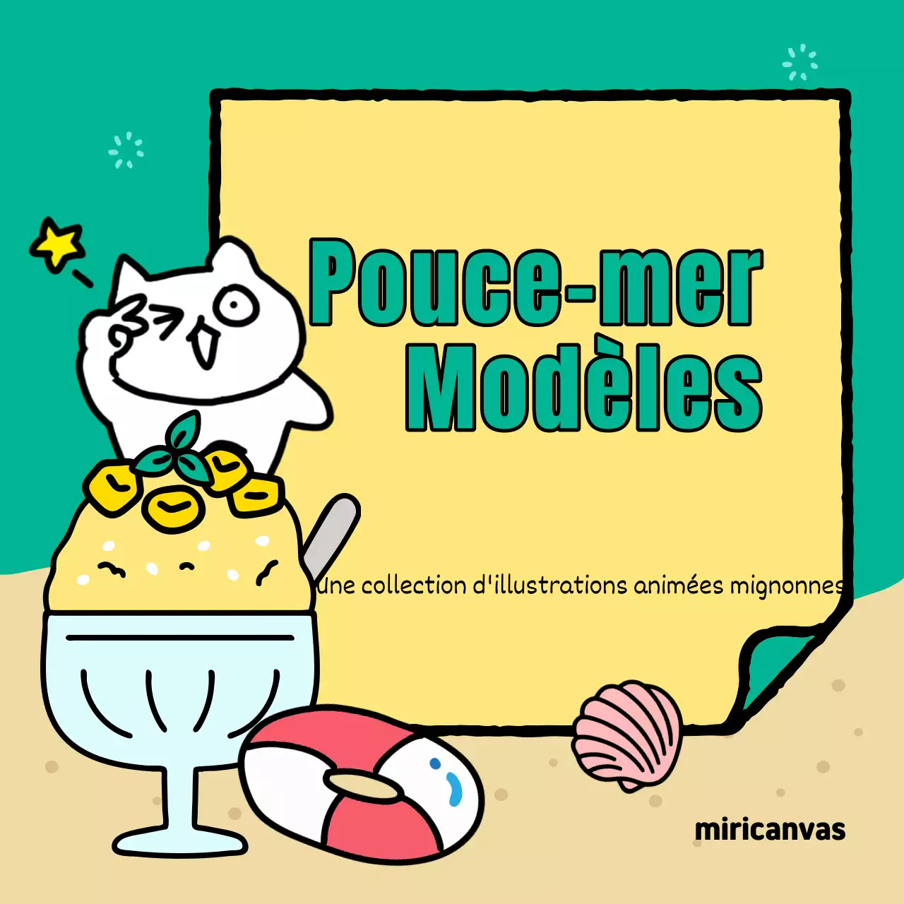 Une jolie collection de titres estivaux en vert et jaune