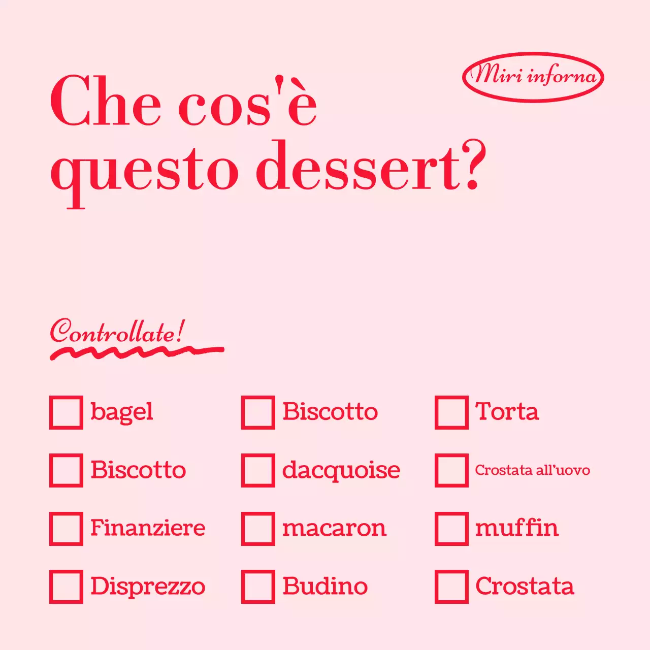 Guida alla conservazione dei dessert con sfondi pastello