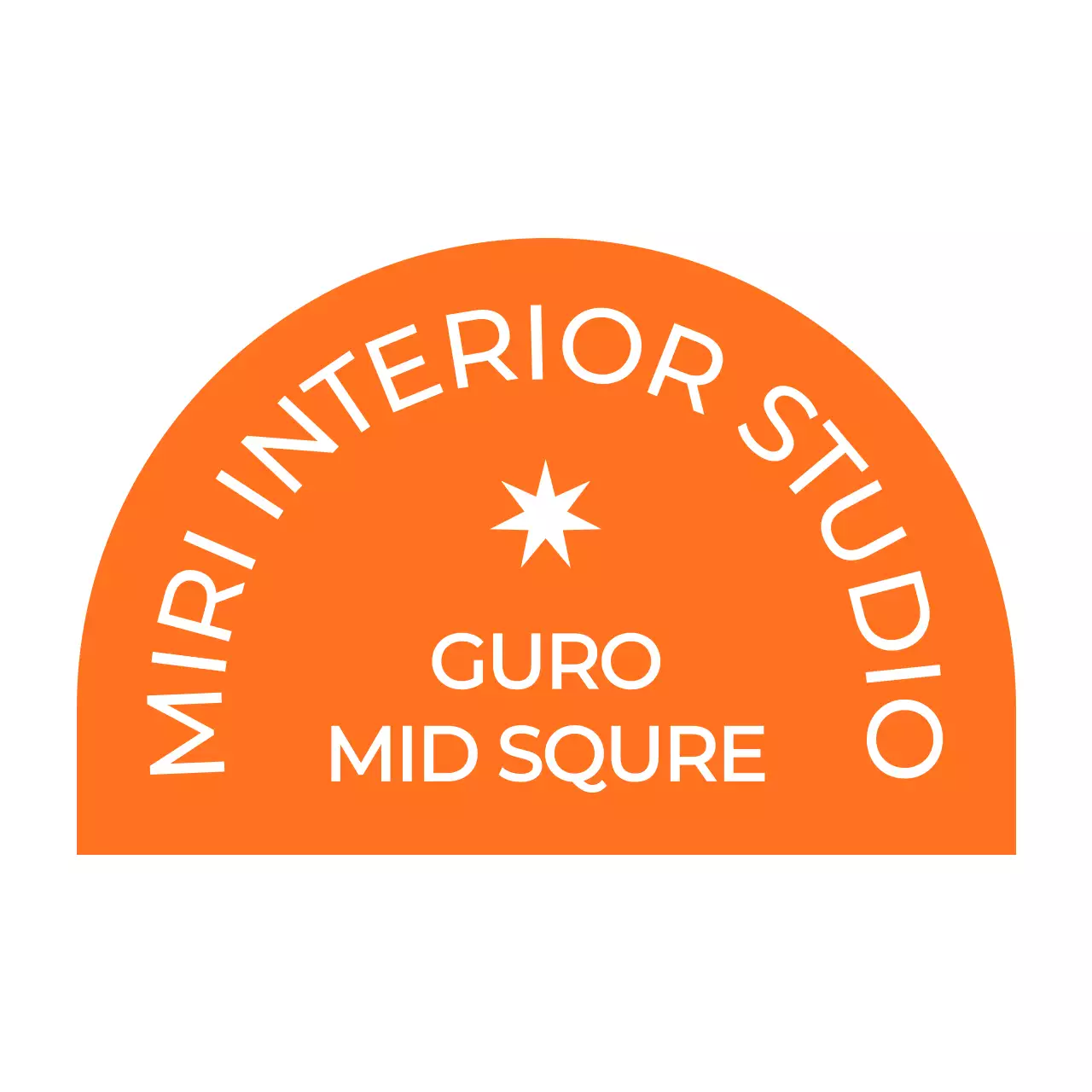 楕円のグラフィックと曲線的なタイポグラフィによる感覚的なデザイン