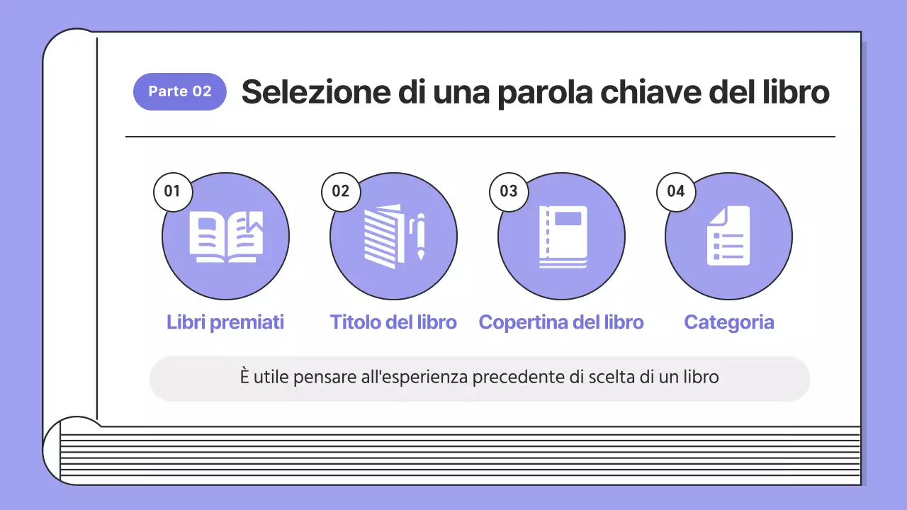 Lezioni di lettura semplice in viola e nero