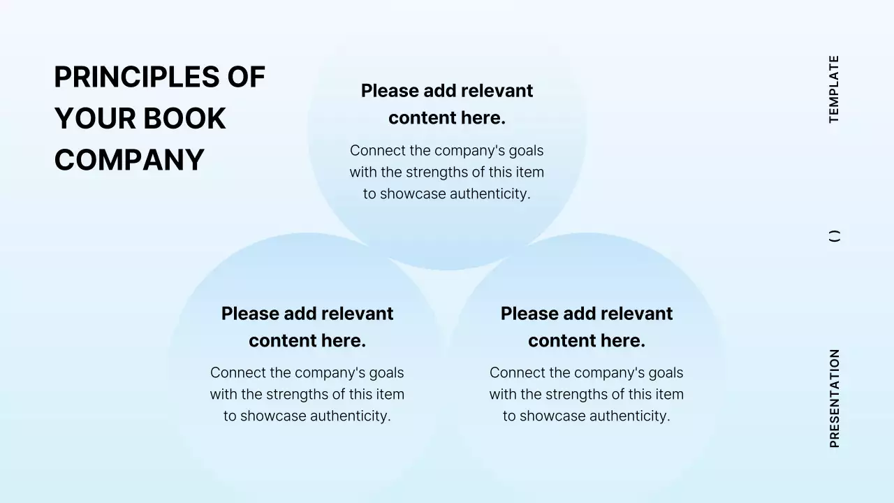 Presentasi Buku Modern Biru