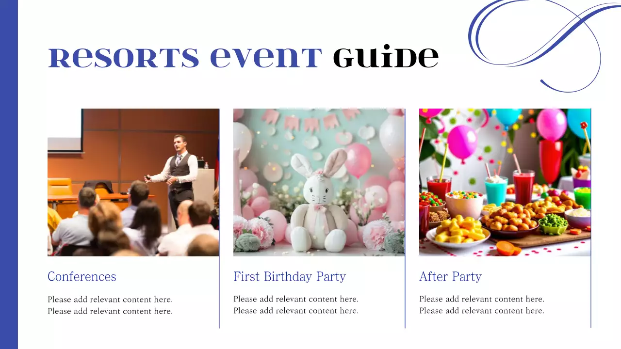 Blue Elegant Hotel Presentation