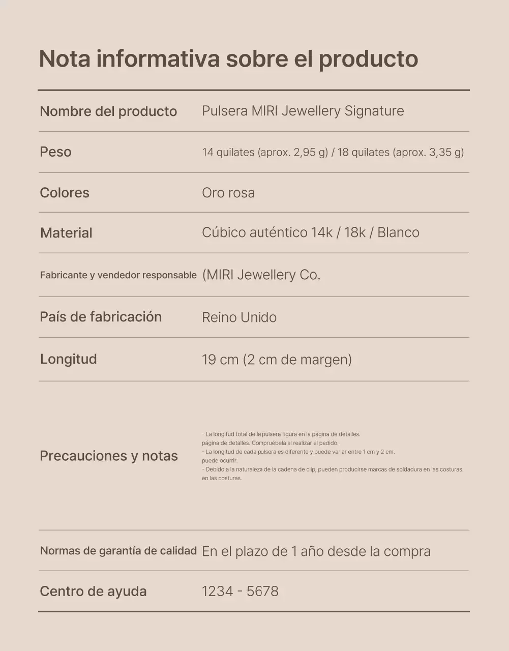 Promueva las tendencias en joyería marrón y beige y en qué fijarse página