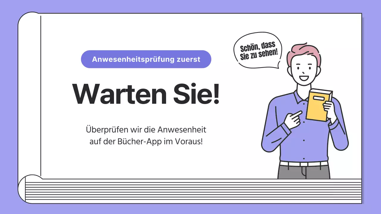 Einfache Lesetrainings in Lila und Schwarz