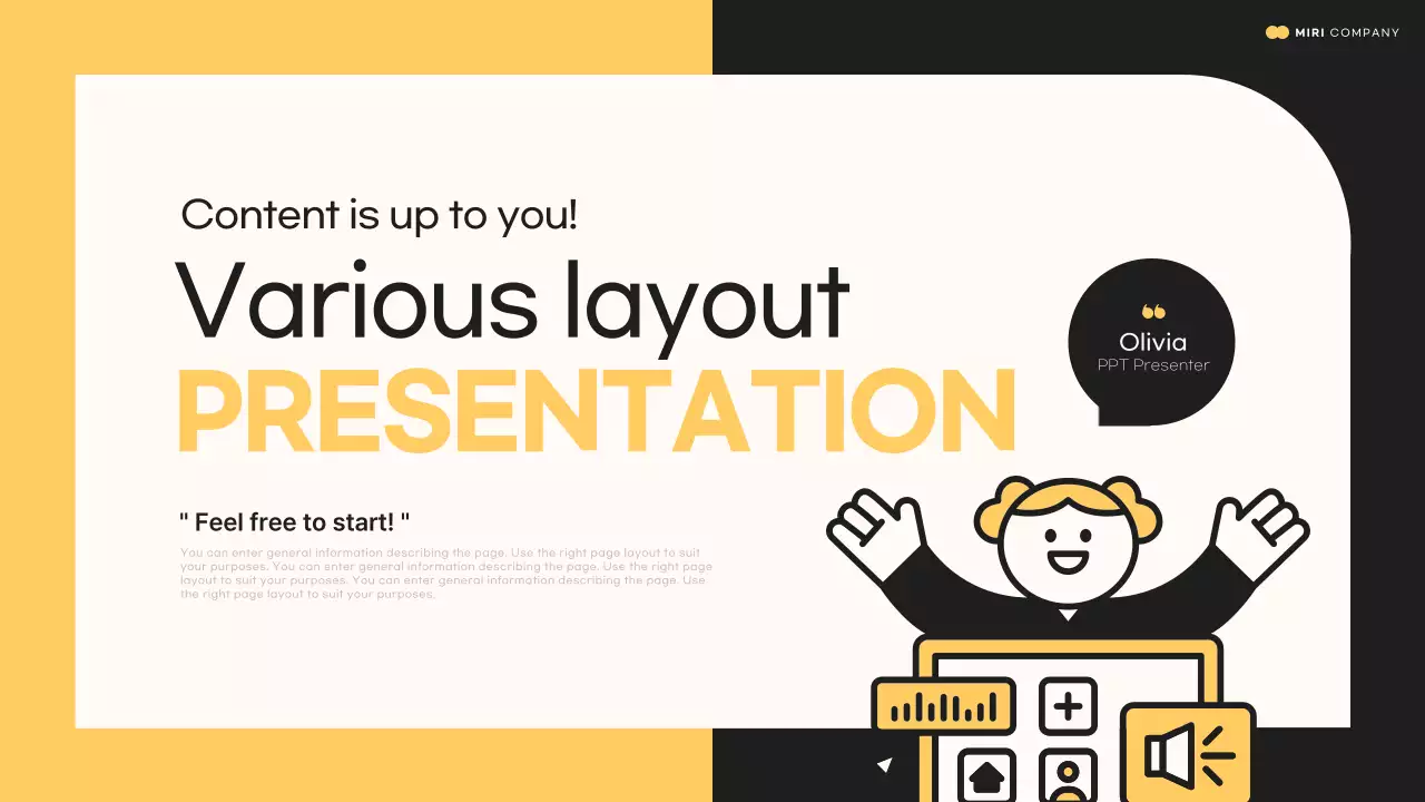 Yellow Modern Promotion Presentation