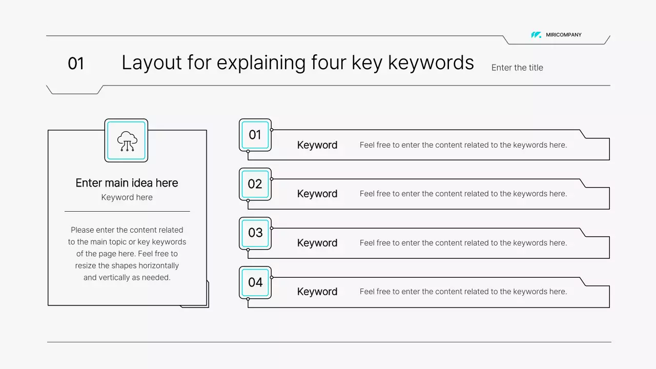 White Modern Electronic Presentation