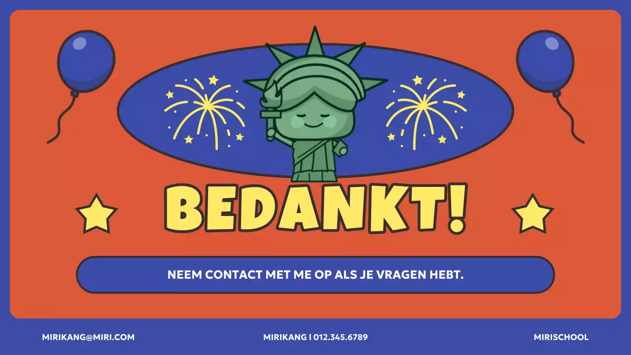 Rood en blauw Amerikaanse onafhankelijkheidsdag