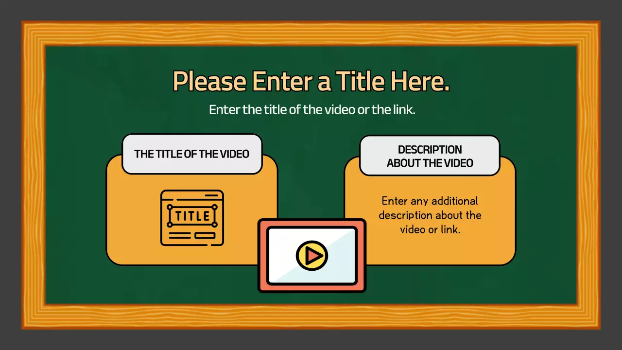 Green Traditional Education Guide Presentation