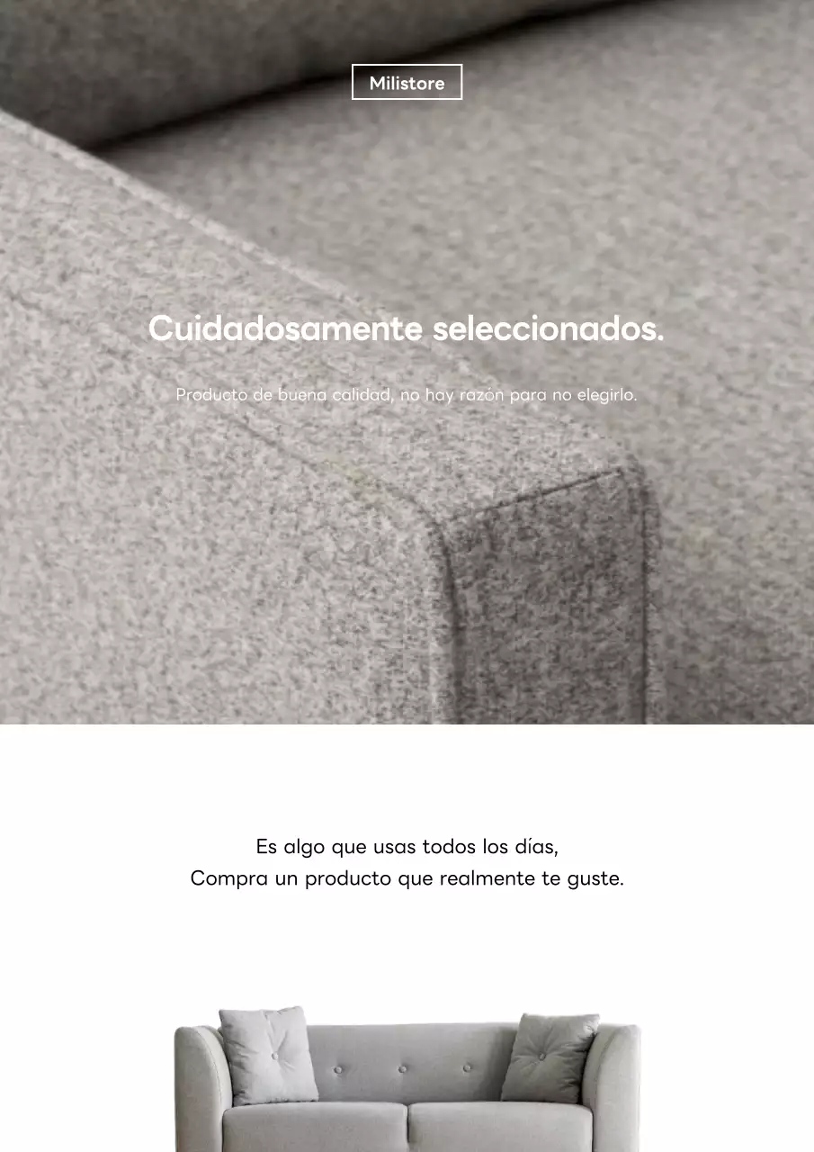 Folletos publicitarios minimalistas en blanco y gris