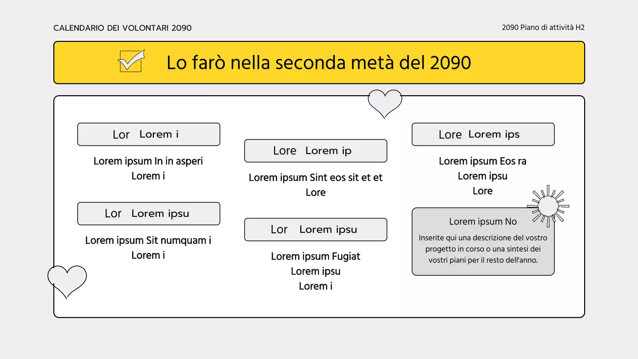Materiale didattico semplice del corpo giallo e grigio