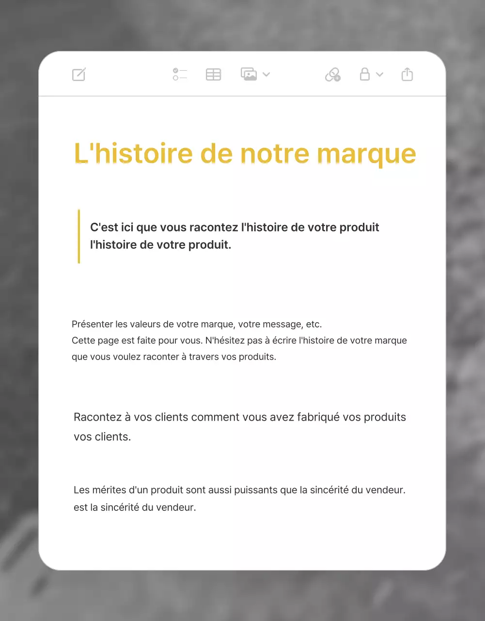 Faites la promotion de votre page d'introduction dans un centre commercial branché en gris et bleu clair