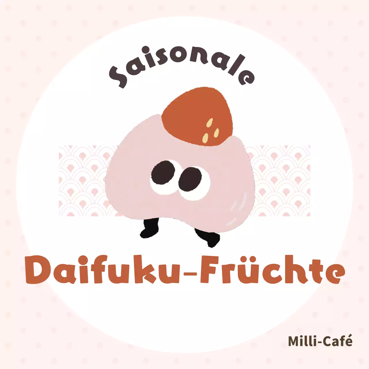 Werben Sie für eine hübsche Speisekarte in Rosa und Rot