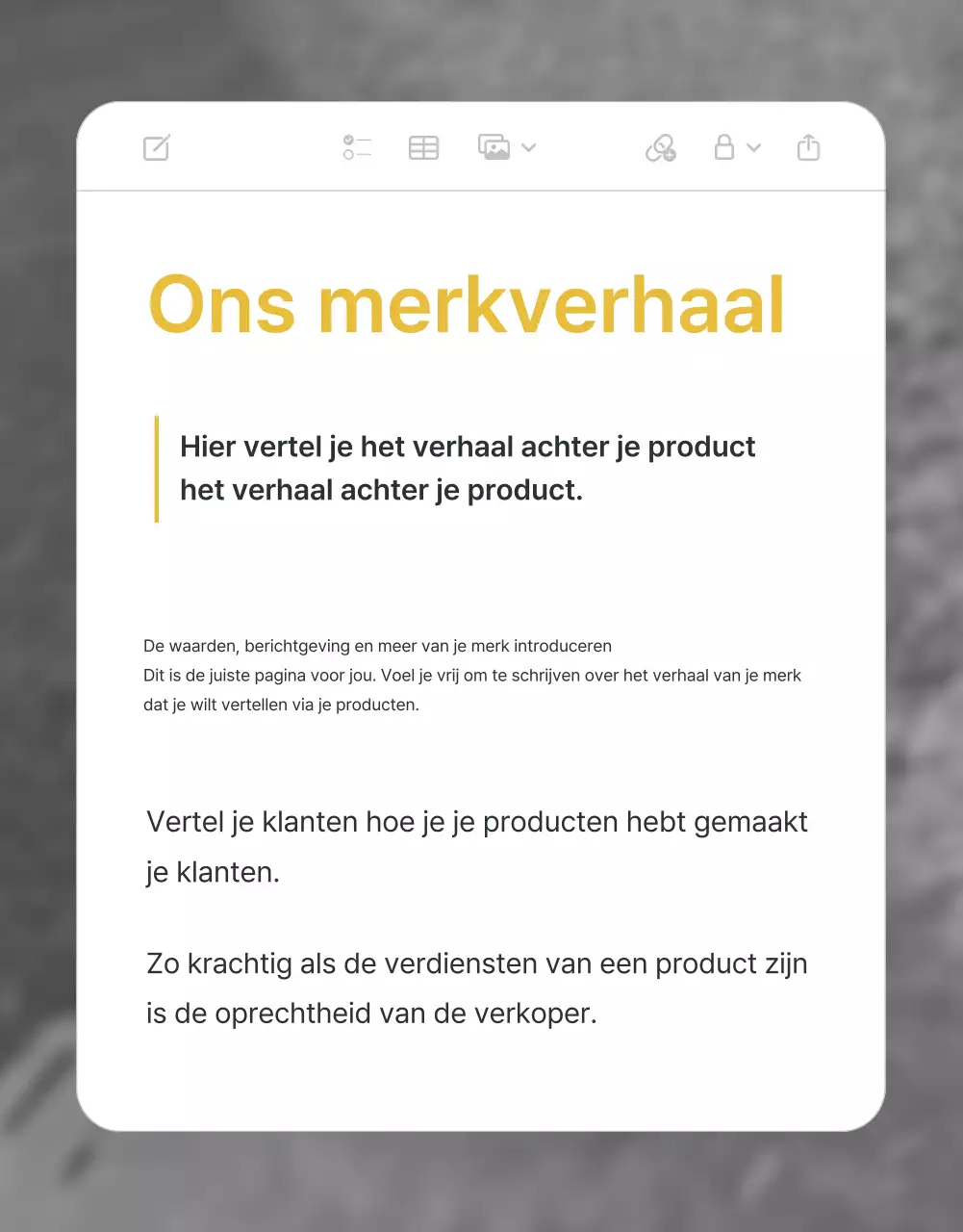 Promoot je intropagina in een trendy fashion mall in grijs en lichtblauw