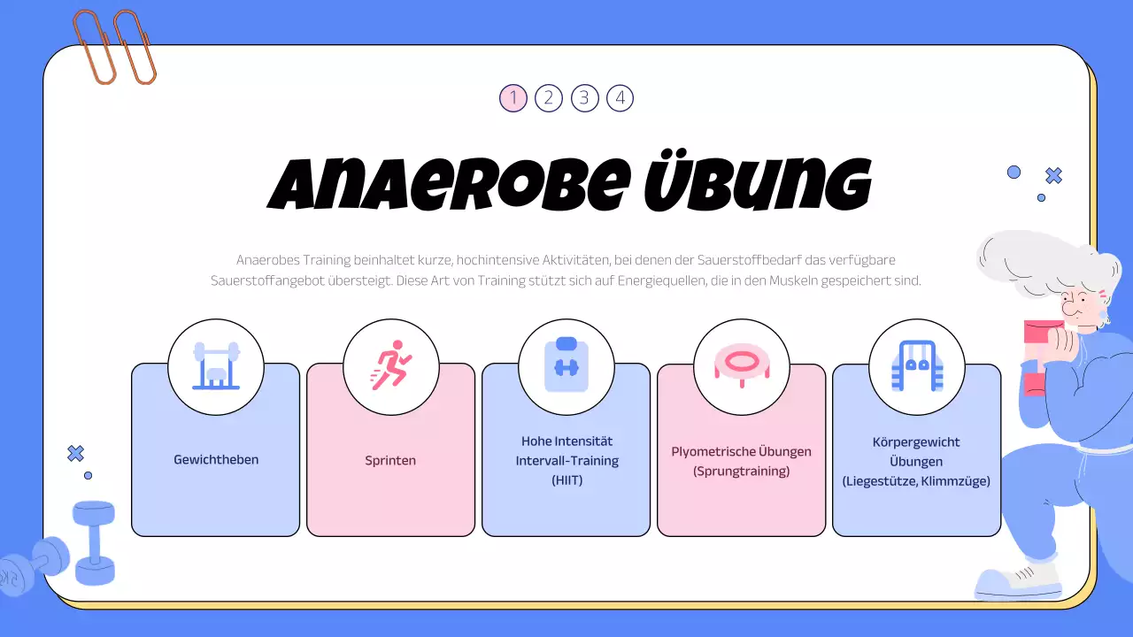 Trendige blaue und rosa Schulsportmaterialien