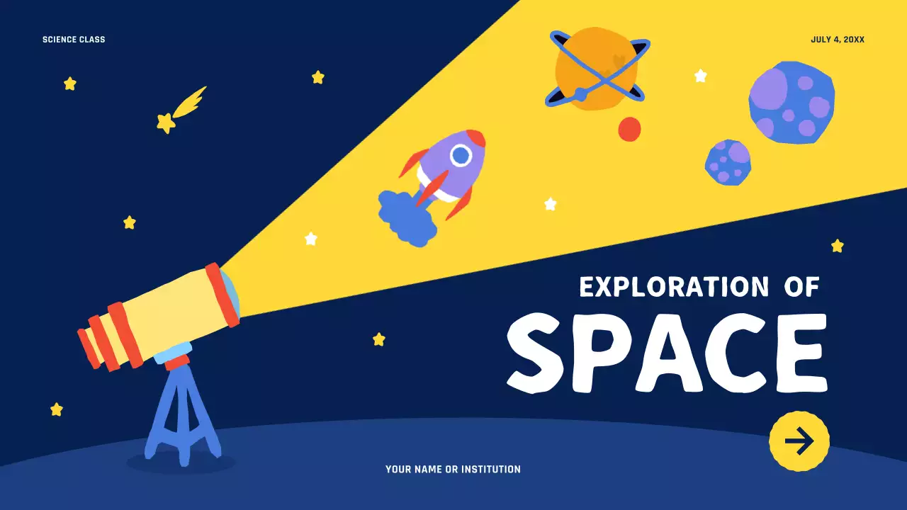 블루 크리에이티브 스페이스 코스 프레젠테이션