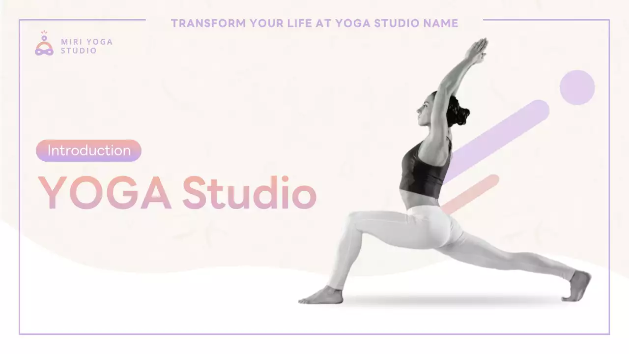 Beige Modern Yoga Promotion Presentation