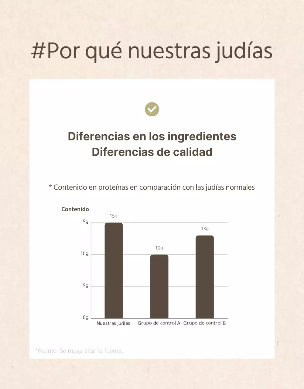 Promoción de la leche de soja en un estilo moderno en beige y caqui