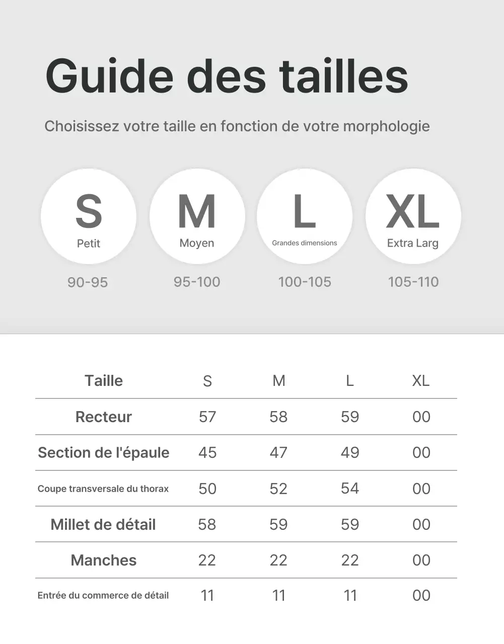 Annonces et précautions dans le centre commercial de la mode en gris et bleu clair