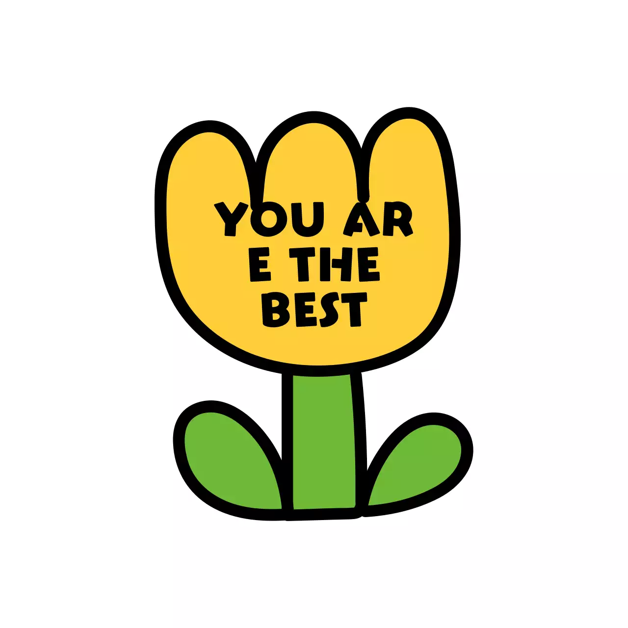 Cute, personalized merchandise with floral illustrations and sayings
