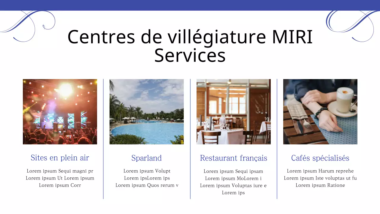 Guide des hôtels de luxe en indigo